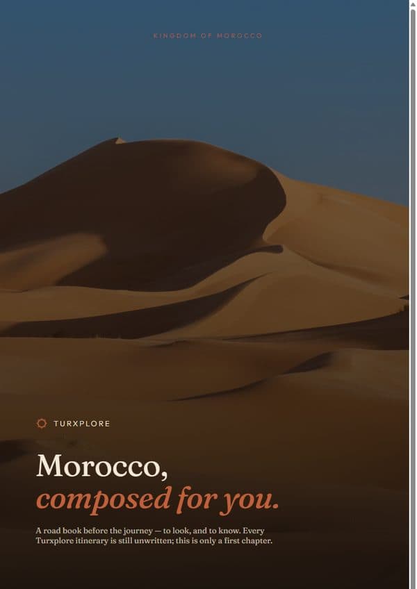 Cover of The Morocco Notebook